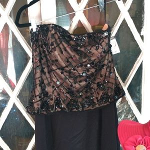 New Evening Dress ( Free Hat)